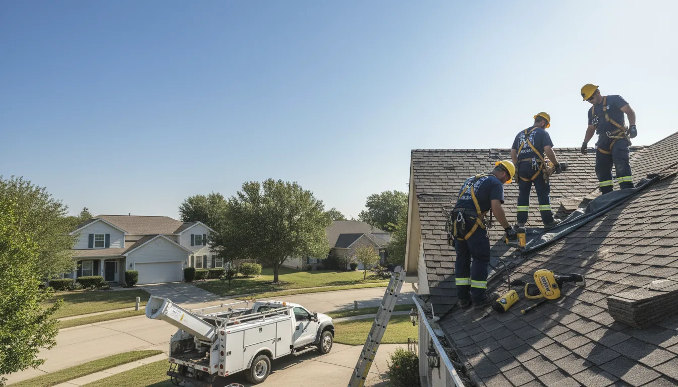 Emergency Solar Roof Shingle Repair in Wildwood, MO